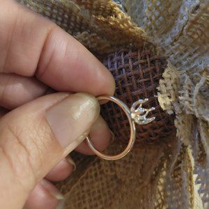 14kt Solid W/G Round Diamond Solitaire Semi Mount